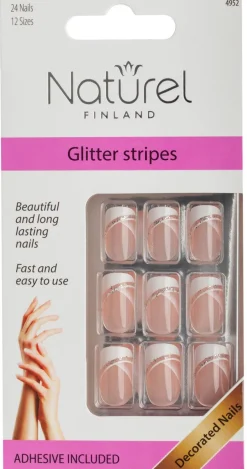 NATUREL KYNNET GLITTER STRIPE