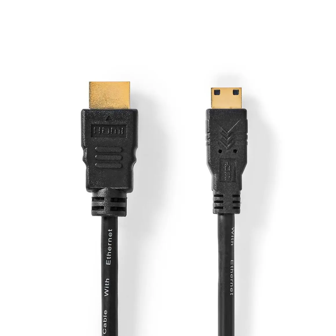 NEDIS HIGH SPEED HDMI-KAAPELI ETHERNET LIITIN - MINI 2 M MUSTA