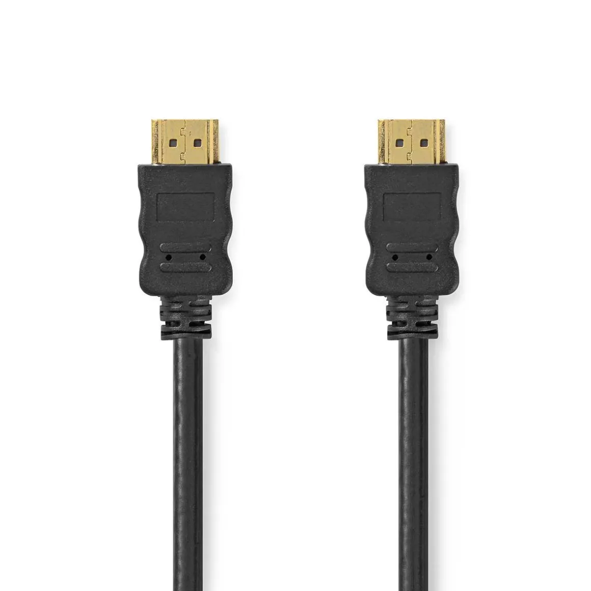 NEDIS HIGH SPEED HDMI-KAAPELI ETHERNET HDMI-LIITIN 1 M MUSTA