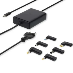 NEDIS KANNETTAVAN TIETOKONEEN GAN YLEISVIRTALÄHDE 65W