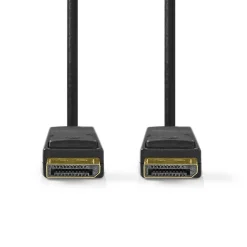 NEDIS DISPLAYPORT KAAPELI DISPLAYPORT 1.2 UROS - UROS 2 M MUSTA