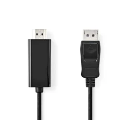 NEDIS DISPLAYPORT 1.2 KAAPELI DP UROS - HDMI UROS 4K@30HZ 2.00