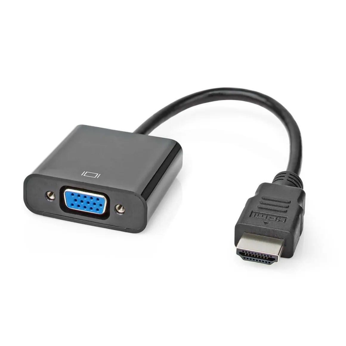 NEDIS HIGH SPEED HDMI-KAAPELI HDMI-LIITIN - VGA NAARAS 0.20 M M