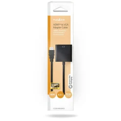 NEDIS HIGH SPEED HDMI-KAAPELI HDMI-LIITIN - VGA NAARAS 0.20 M M