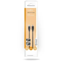 NEDIS USB 2.0 KAAPELI USB A UROS - MINI 5-PIN UROS PYÖREÄ 2 M M
