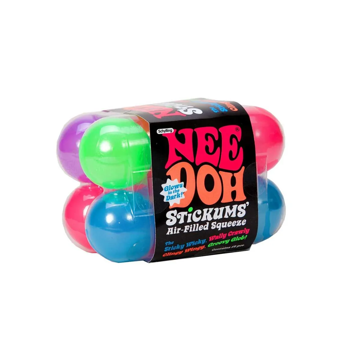 NEEDOH STICKUMS PIMEÄSSÄ HOHTAVA PALLO