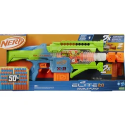 NERF ELITE 2.0 DOUBLEPUNCH MOOTTOROITU VAAHTOMUOVIAMMUSASE