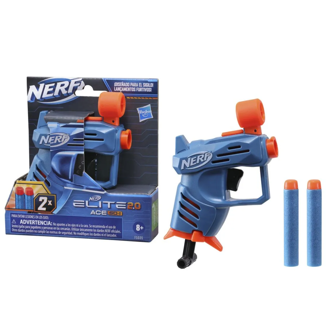 NERF ELITE 2.0 ACE SD 1 VAAHTOMUOVIAMMUSASE