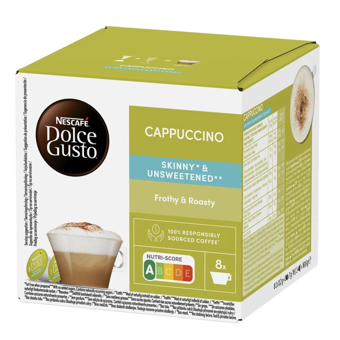 NESCAFE DOLCE GUSTO CAPPUCCINO LIGHT 16KAPS 200 G