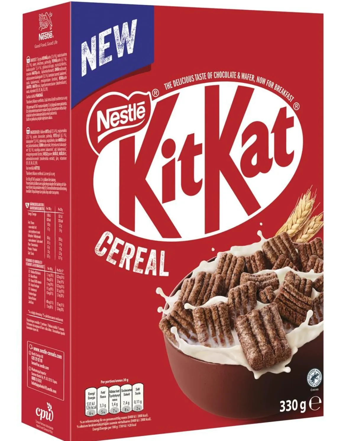 NESTLE KITKAT KAAKAOMUROT 330 G