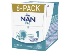 NESTLE NAN PRO 1 ÄIDINMAIDON- KORVIKE MONIPAKKAUS 6X200ML