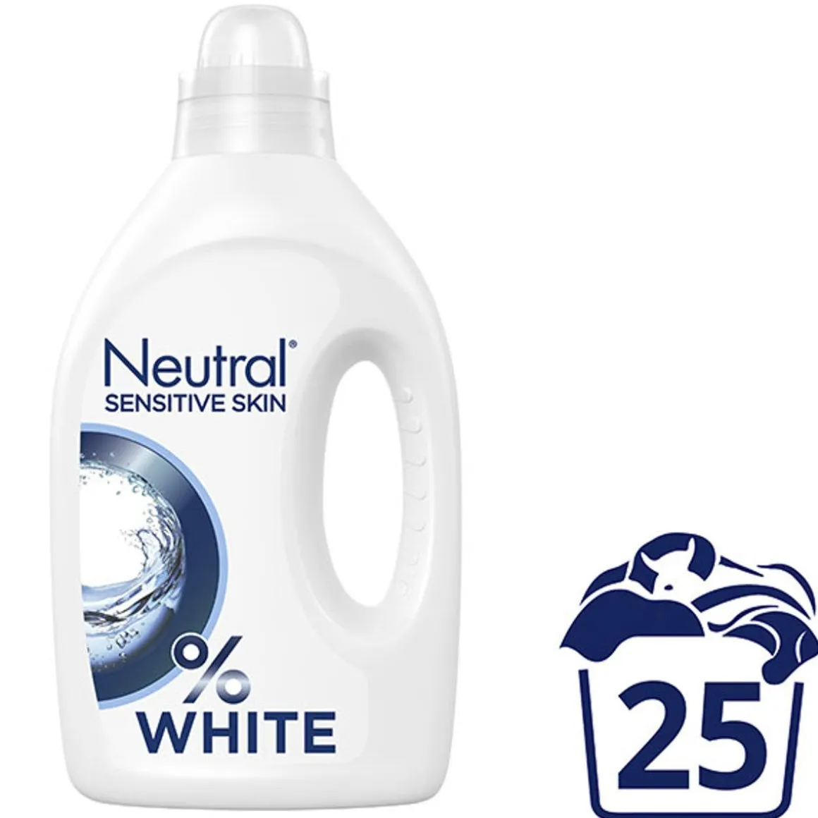 NEUTRAL LIQUID WASH WHITE 1000ML