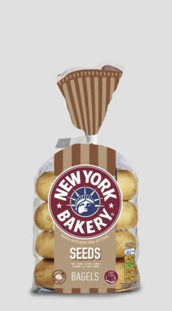 NEW YORK BAKERY SEEDS BAGELS 4KPL 300 G