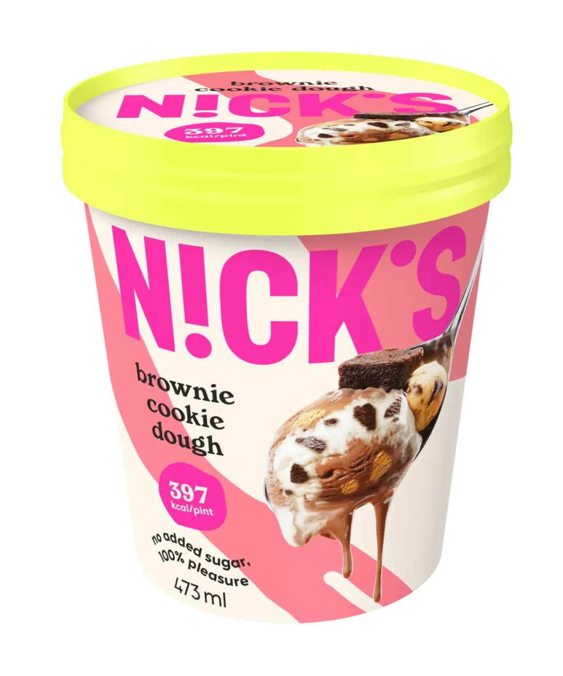 NICK'S JÄÄTELÖ BROWNIE COOKIE DOUGH 473 ML