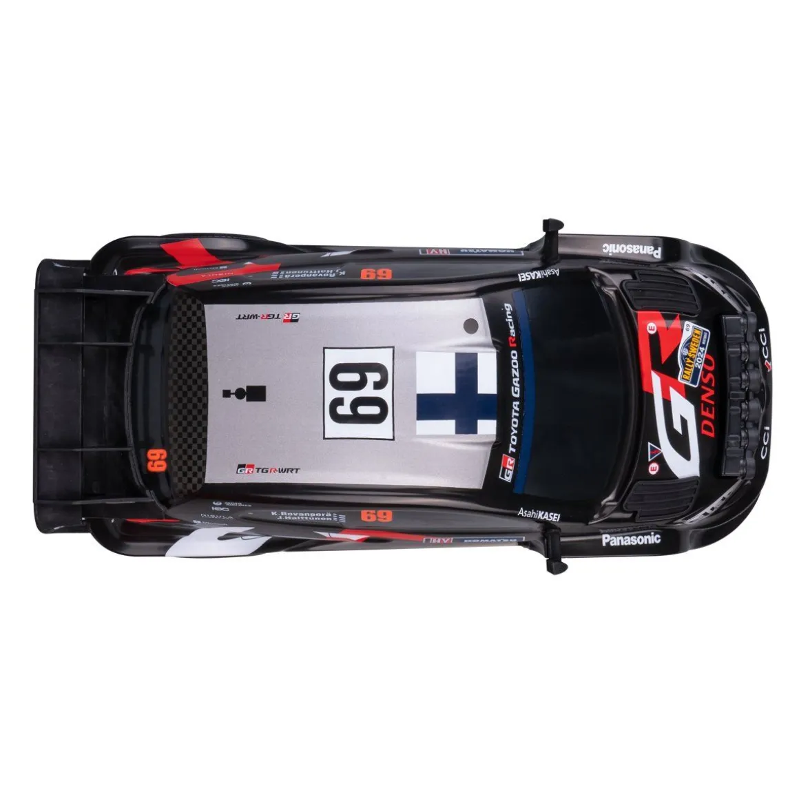 NIKKO 1:18 NIGHT MODE RC TOYOTA GAZOO RACING ROVANPERÄ SWEDEN R