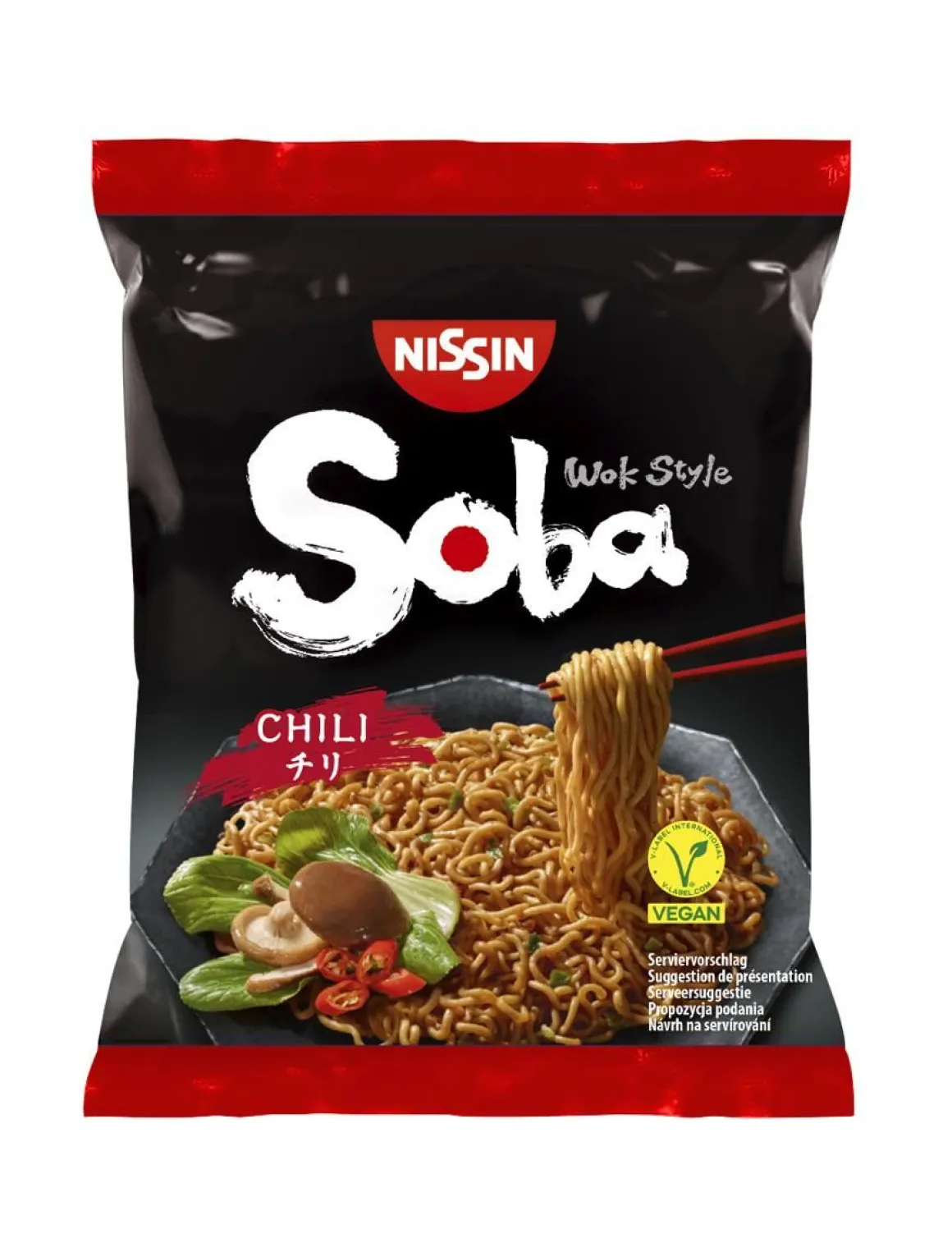 NISSIN SOBA BAG PIKANUUDELIT CHILI 111 G
