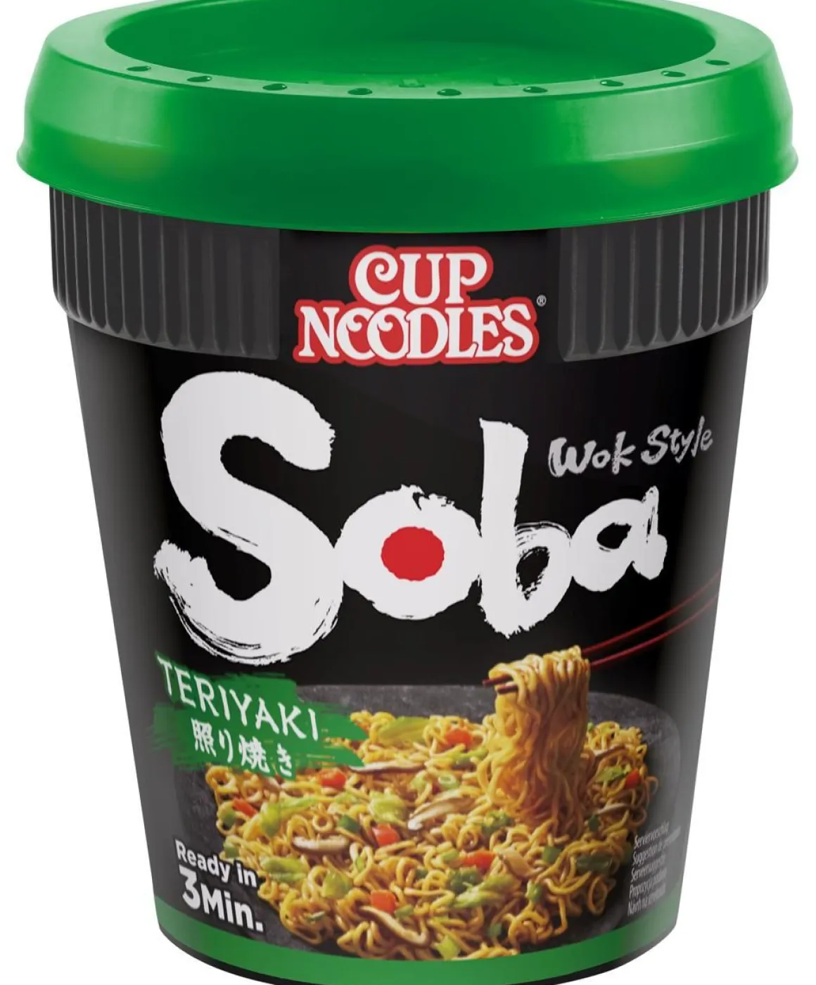 NISSIN SOBA CUP NUUDELI TERIYAKI 90 G