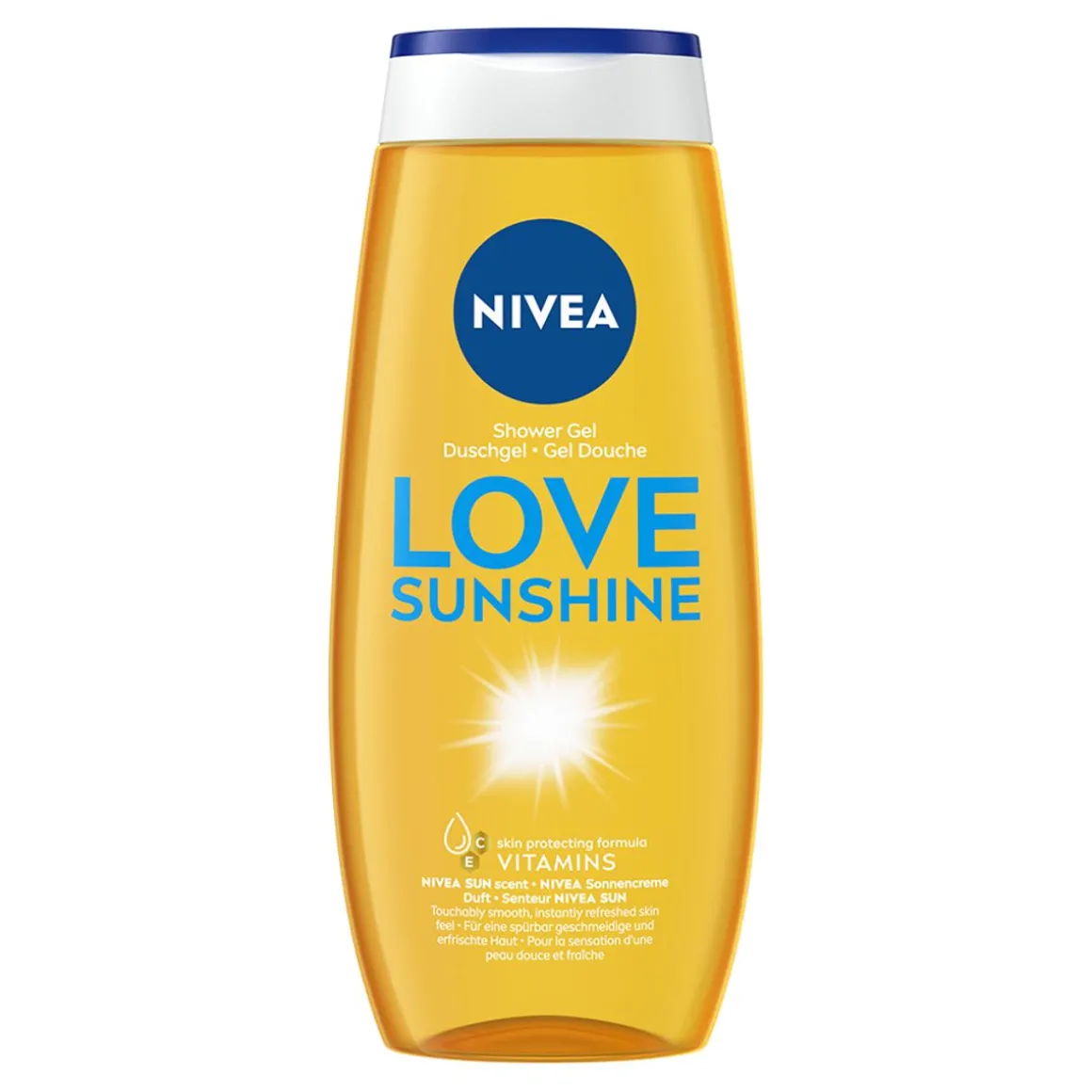 NIVEA LOVE SUNSHINE -SUIHKUGEELI 250 ML