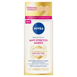 NIVEA ÖLJYSEERUMI LUMINOUS630 ANTI STRETCH MARKS 100 ML