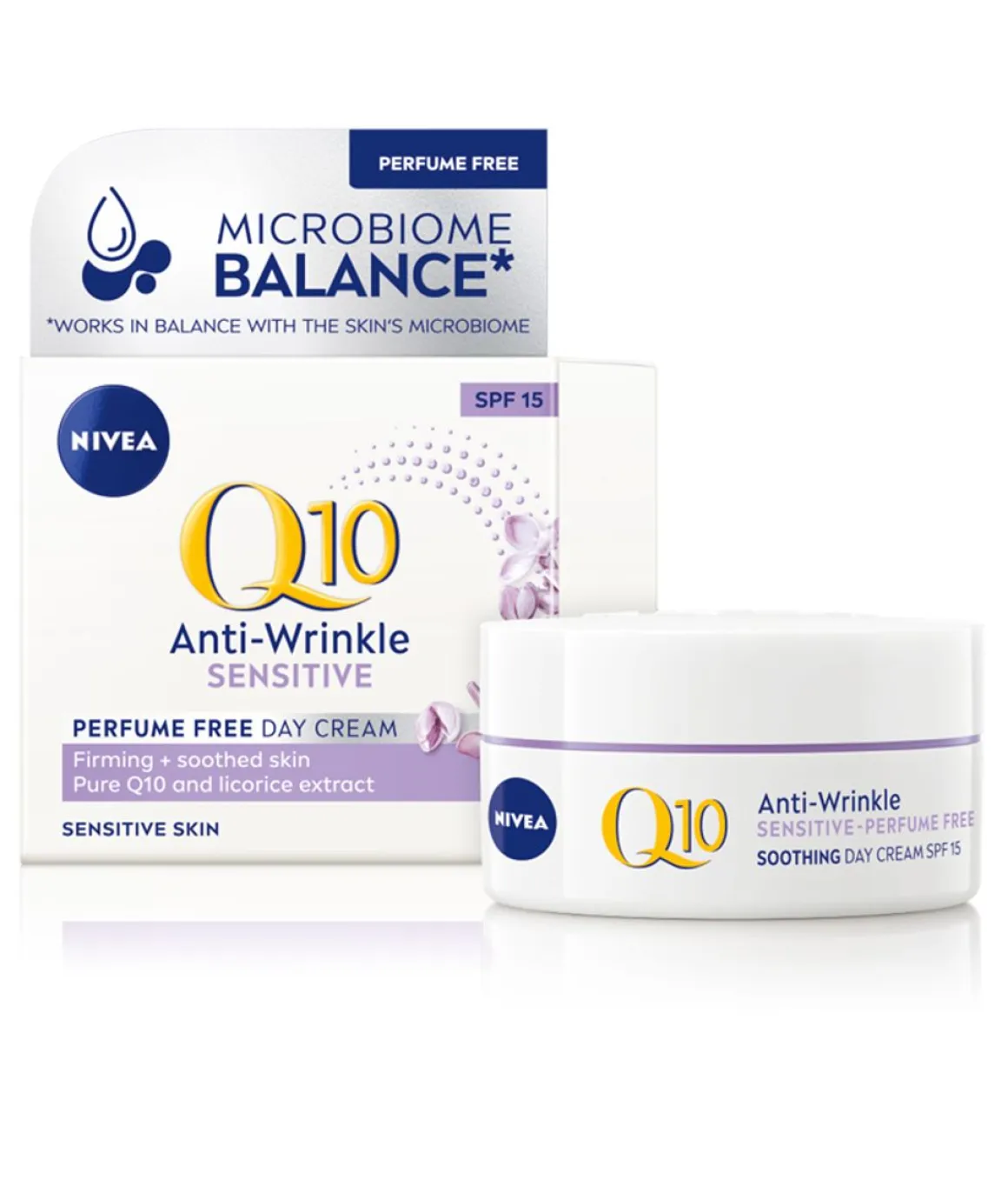 NIVEA PÄIVÄVOIDE Q10 POWER SENSITIVE 50 ML