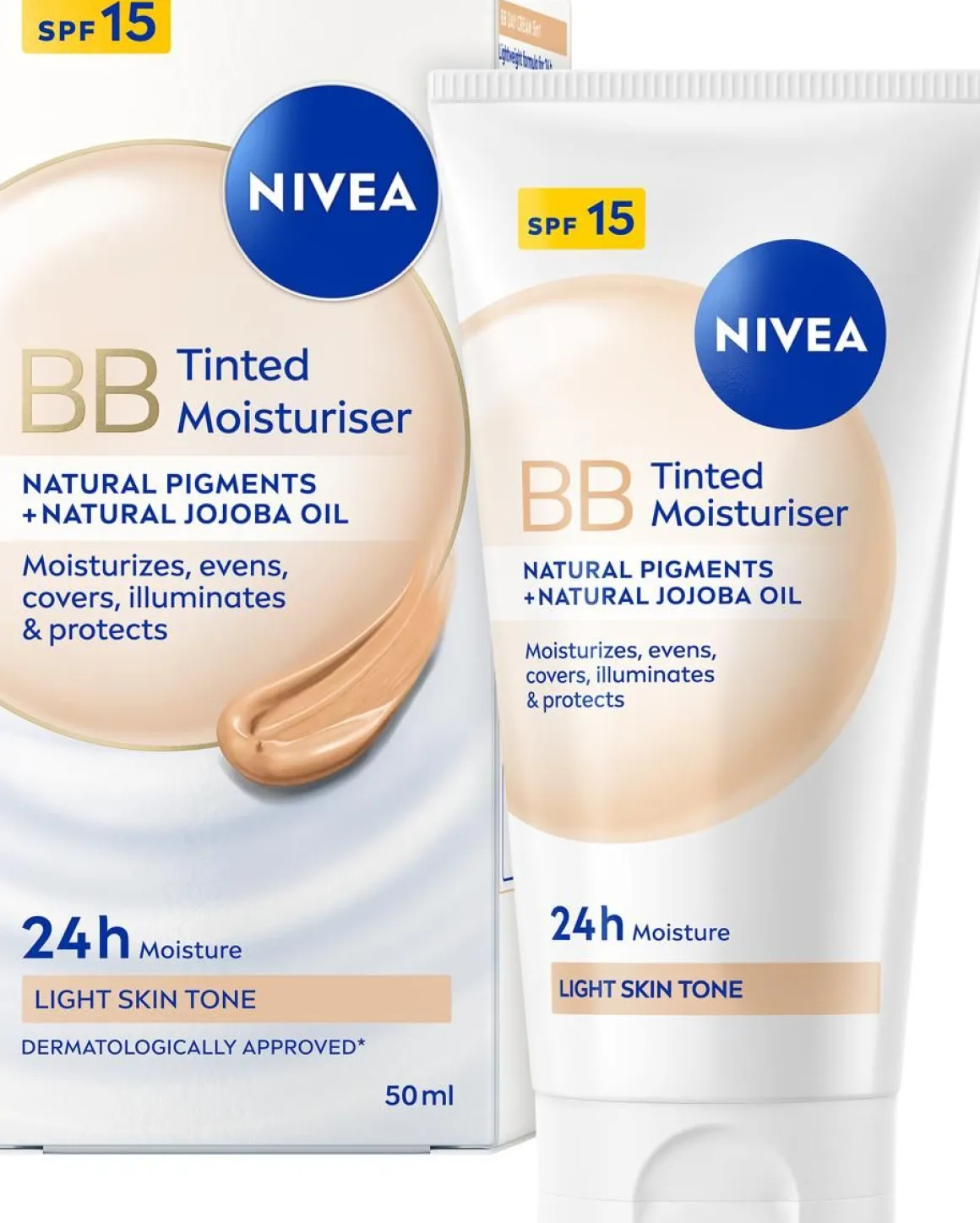NIVEA TINTED DAY CREAM SK15 PÄIVÄVOIDE 50 ML