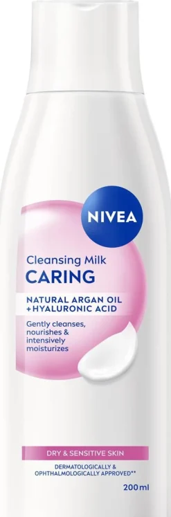 NIVEA VISAGE PUHDISTUSEMULSIO KUIVA / HERKKÄ IHO 200 ML
