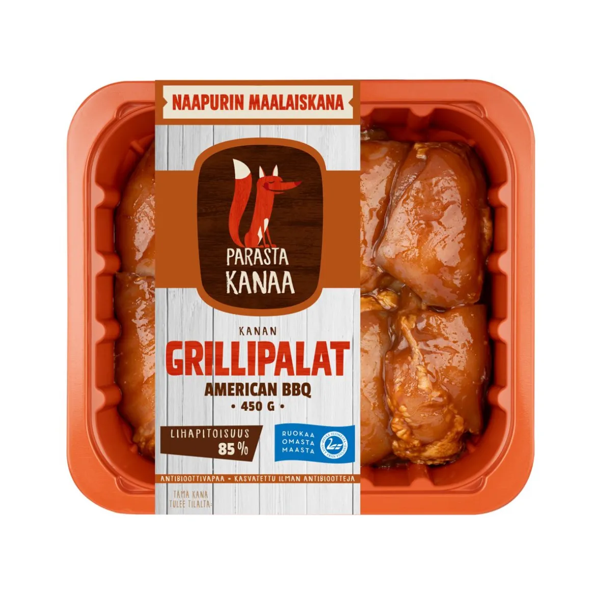 NMK BROILERIN GRILLIPALAT AMERICAN BBQ 450 G