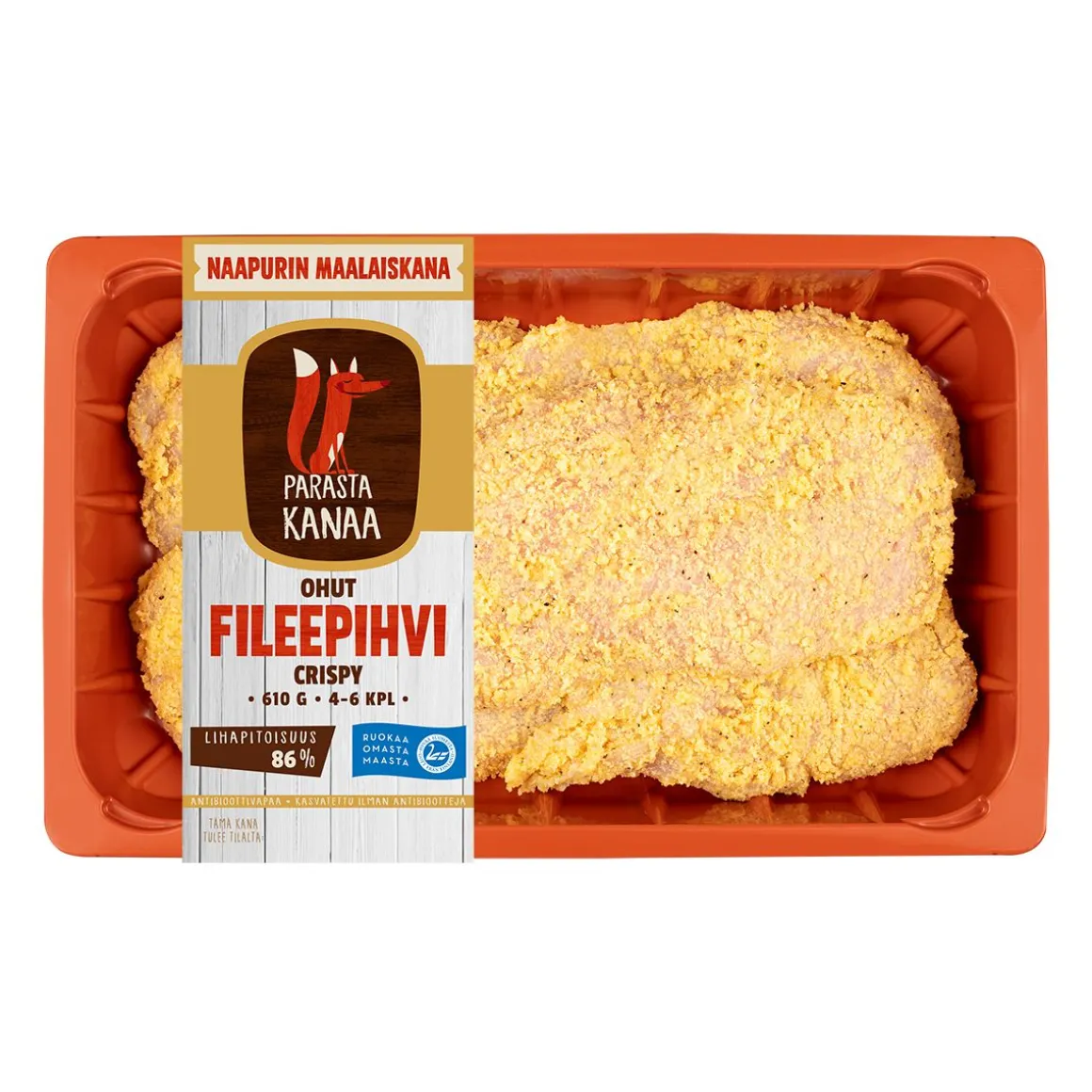 NMK BROILERIN OHUT FILEEPIHVI CRISPY 610 G