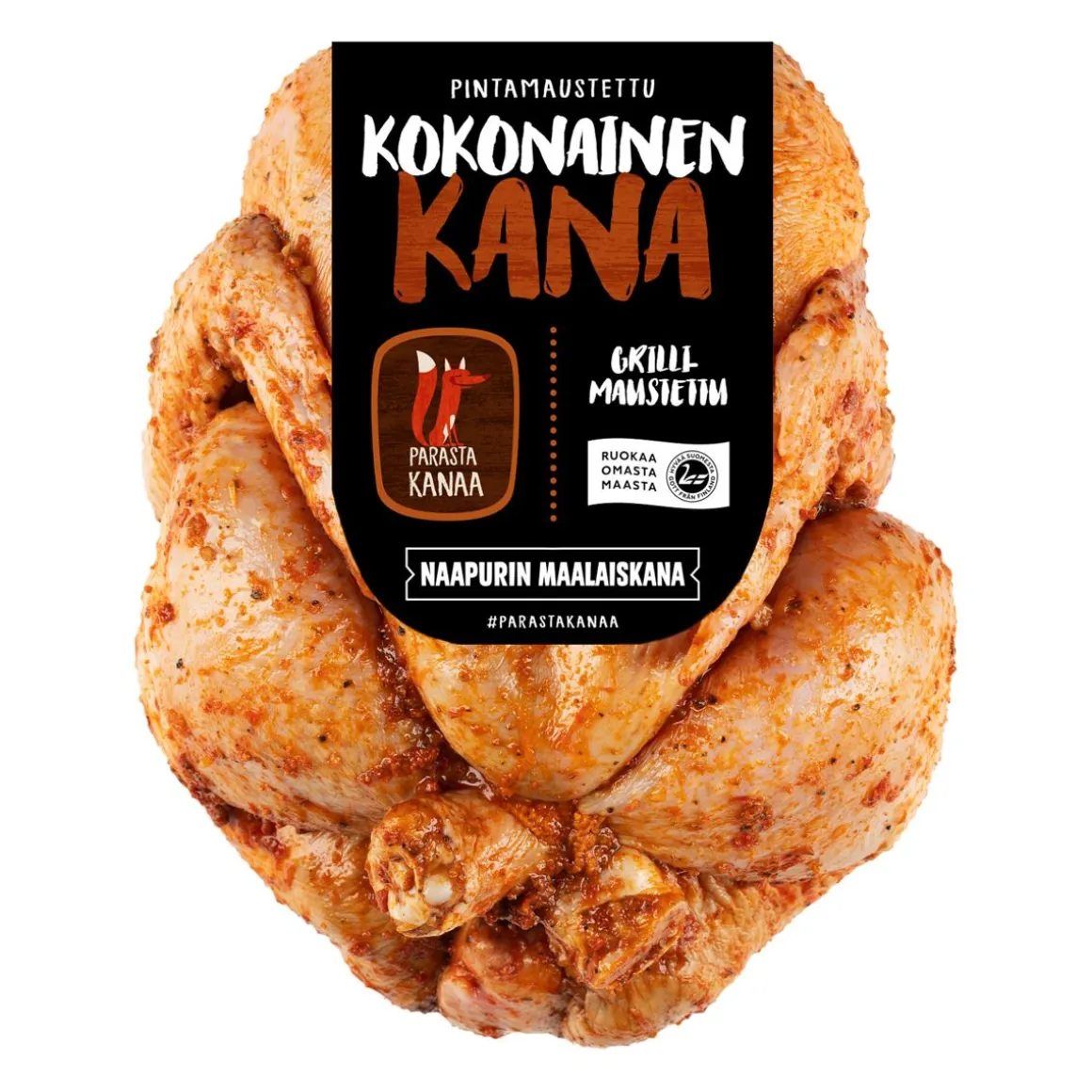 NMK KOKONAINEN BROILERI GRILLIMAUSTETTU N. 1,7KG