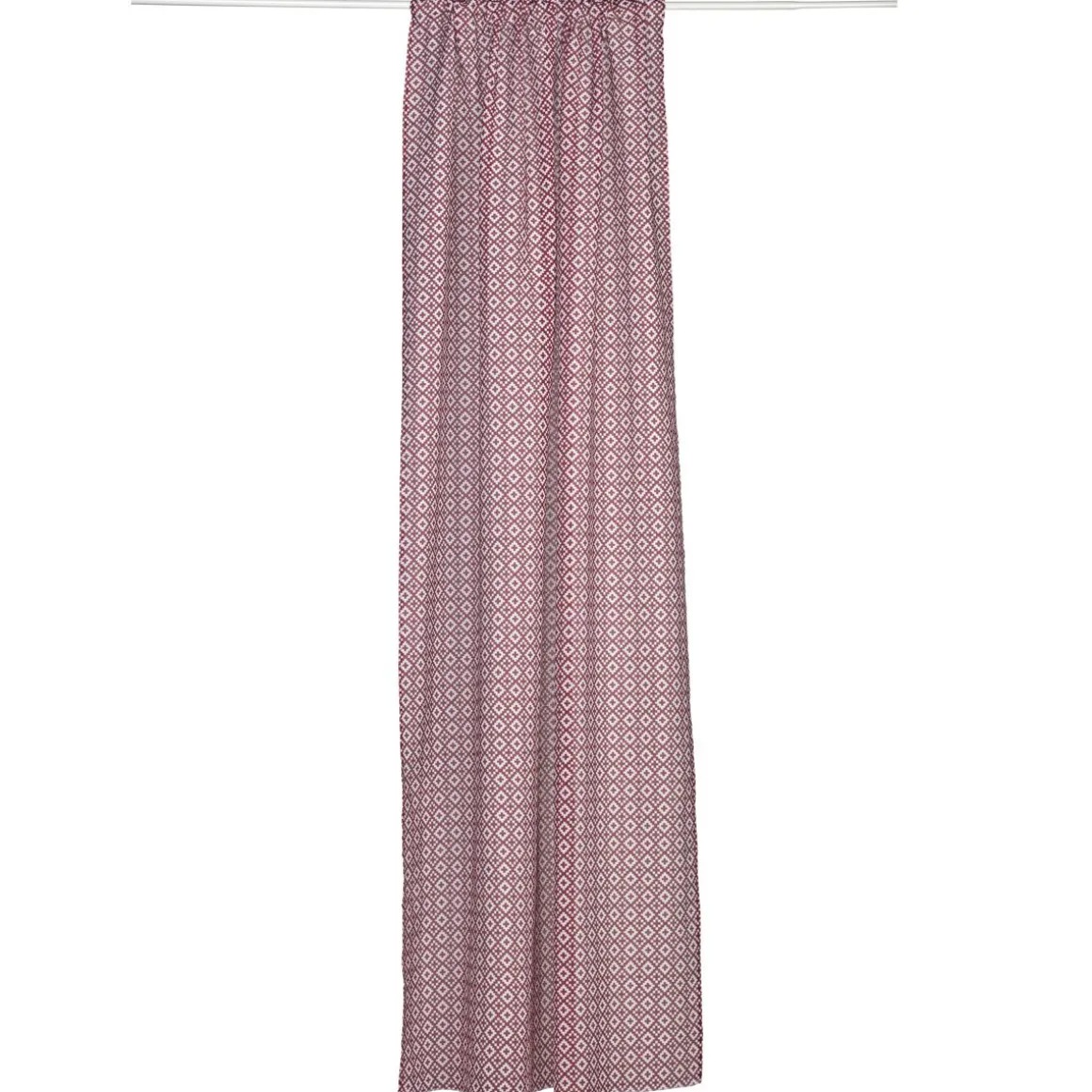 NOBLE HOUSE VALMISVERHO DORIS SARAH 130X250CM 2KPL/PKT PUNAINEN