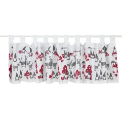 NOBLE HOUSE VERHOKAPPA ELVIN 50X250CM VALKOINEN