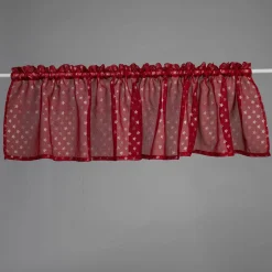 NOBLE HOUSE VERHOKAPPA STAR 45X250CM PUNAINEN