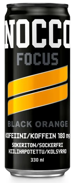 NOCCO FOCUS BLACK ORANGE TLK 330 ML
