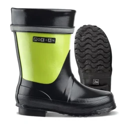 NOKIAN LASTEN KUMISAAPAS VIKLA 22 MUSTA/LIME