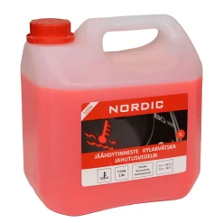 NORDIC JÄÄHDYTINNESTE 100% G12+ LONG LIFE PUNAINEN 3 L