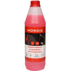 NORDIC JÄÄHDYTINNESTE 100% G12+ LONG LIFE PUNAINEN 1 L