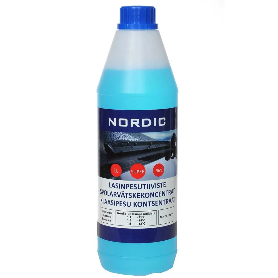 NORDIC TUULILASINPESUNESTE, KÄYTTÖVALMIS OMENA -20C PUSSI 3 L