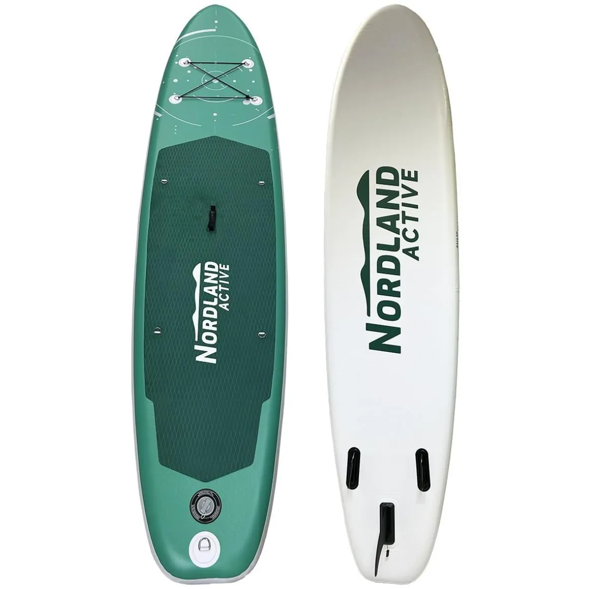 NORDLAND ACTIVE SUP-LAUTA 320X76X15CM VIHREÄ-VALKOINEN