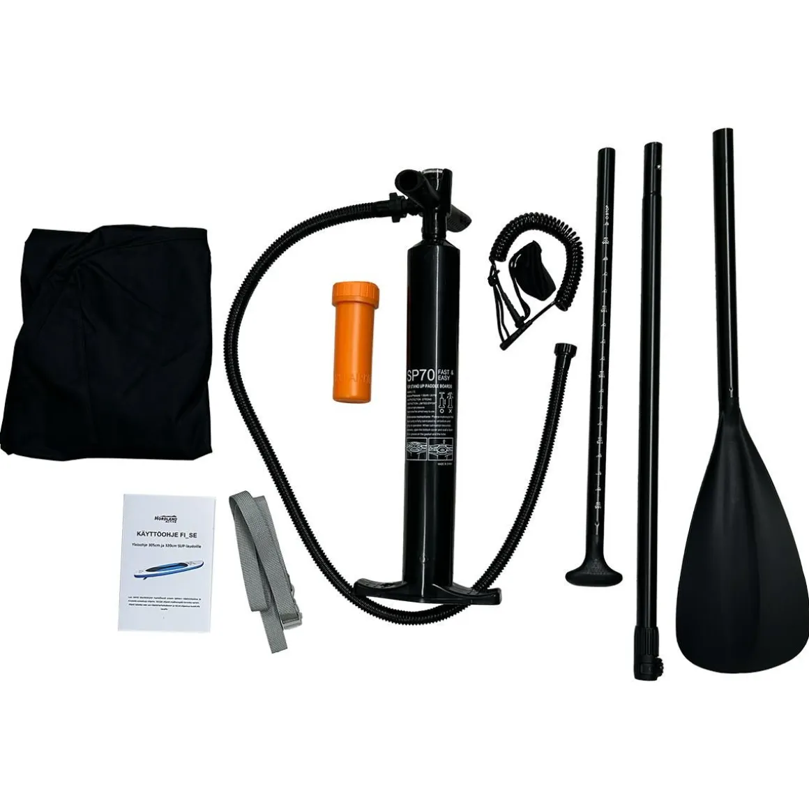 NORDLAND ACTIVE SUP-LAUTA 320X76X15CM VIHREÄ-VALKOINEN