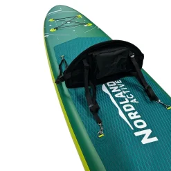 NORDLAND ACTIVE  SUP-LAUTA 320X76X15CM ISTUIMELLA VIHREÄ-VALKOINEN