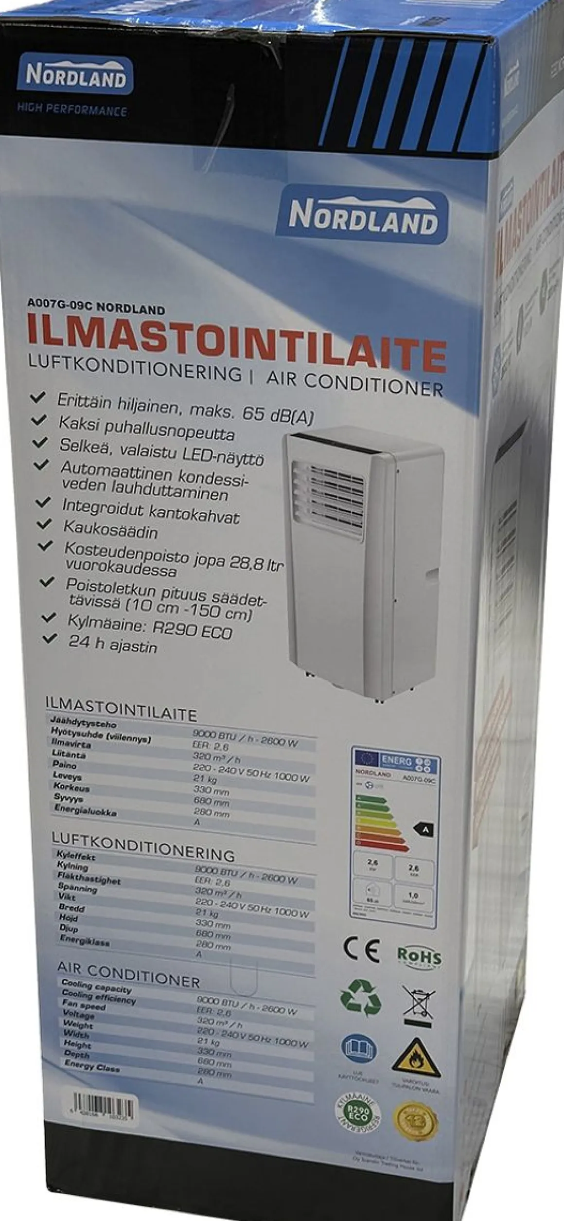 NORDLAND ILMASTOINTILAITE 9000