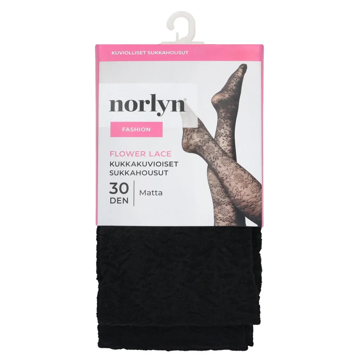 NORLYN LACE FLOWERS 30DEN SUKKAHOUSUT 44-48