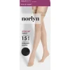 NORLYN STAY UP SUKAT 15DEN, 1210 BLACK L-XL