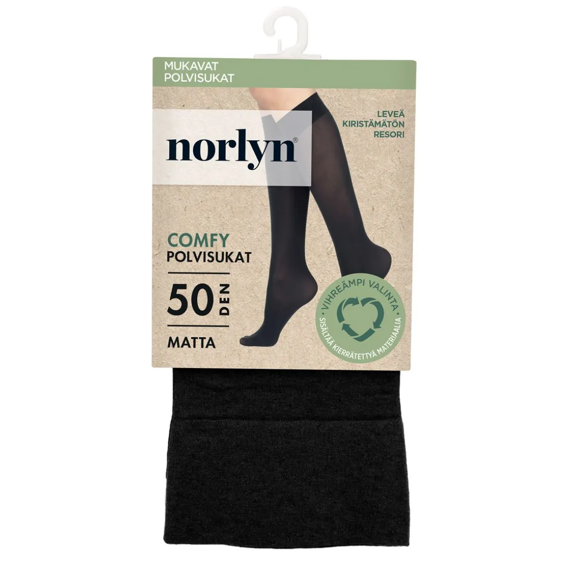 NORLYN COMFY 50 DEN POLVISUKAT 36-41 1210 MUSTA