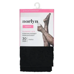 NORLYN LACE FLOWERS 30DEN SUKKAHOUSUT 40-44