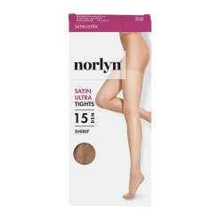 NORLYN SATIN ULTRA 15 DEN SUKKAHOUSUT, 9203 SAND 40-44