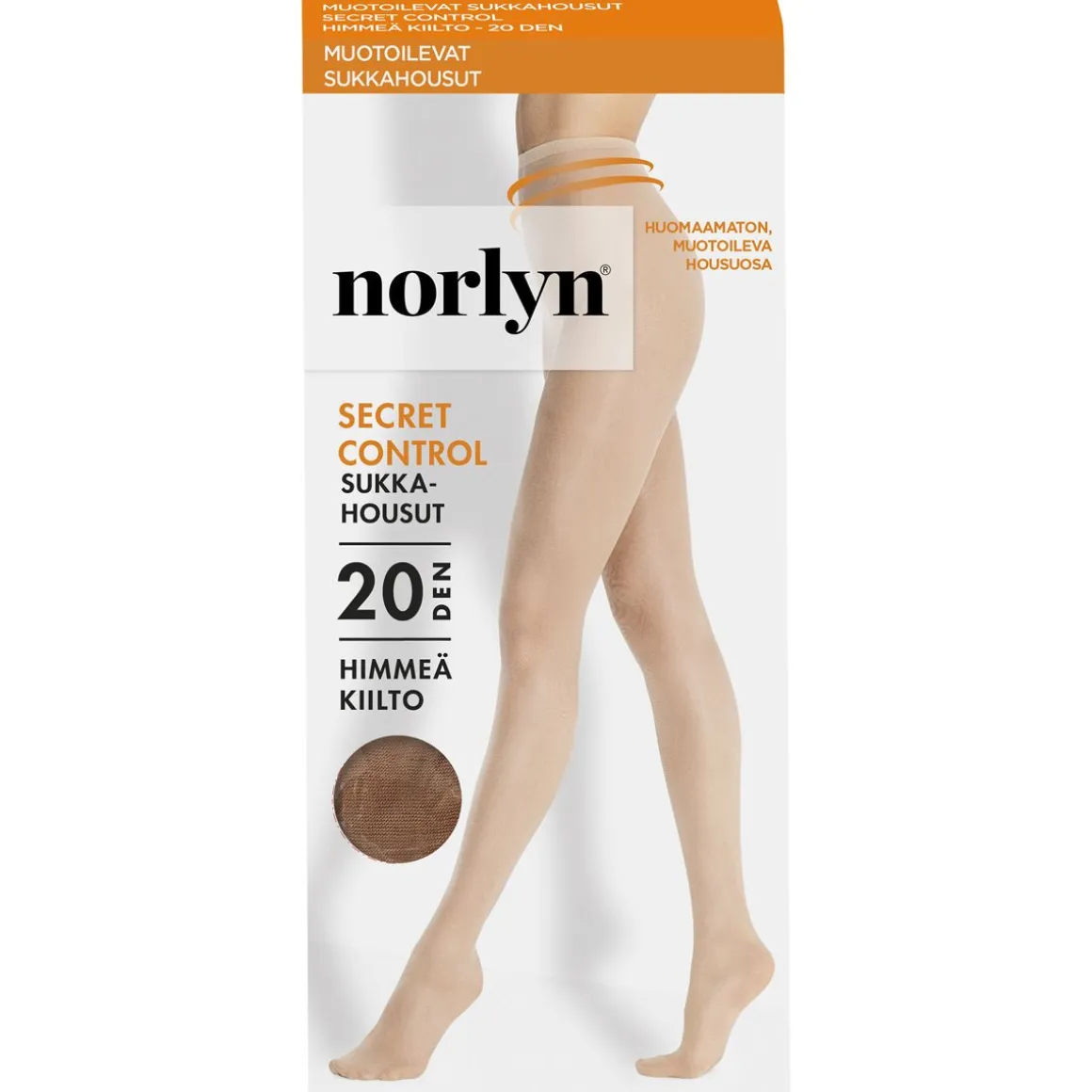 NORLYN SECRET CNTRL 20 DEN SUKKAHOUSUT, 9203 SAND 44-48