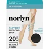 NORLYN SUPPORT 20 DEN TUKIPOLVISUKAT, 1210 BLACK 36-41