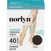 NORLYN SUPPORT 40 DEN TUKIPOLVISUKAT, 1210 BLACK 36-41