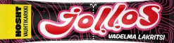 NOSHT JOLLOS VAUHTIKARKKI VADELMA LAKRITSI 52 G
